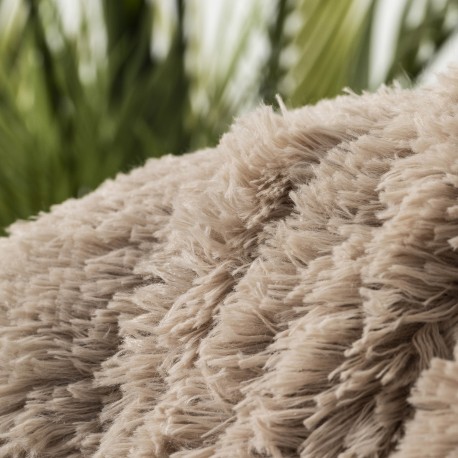 Coperta pelo sherpa tinta unita