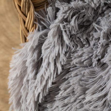 Coperta pelo sherpa tinta unita