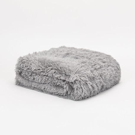 Coperta pelo sherpa tinta unita