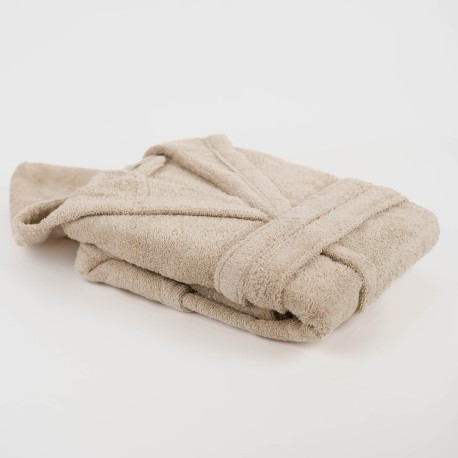 Accappatoio grigio topo 450gr per bambini