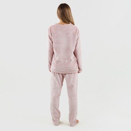 Pigiama velluto tinta unita