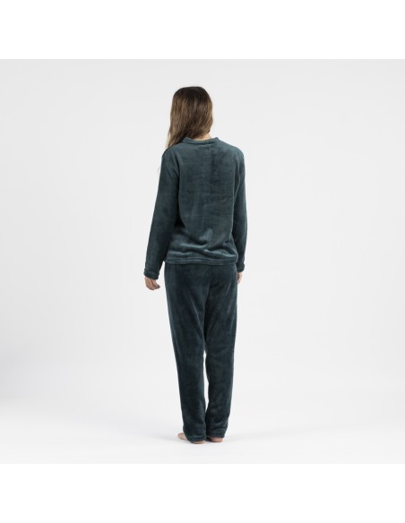 Pigiama velluto tinta unita Pigiama velluto tinta unita