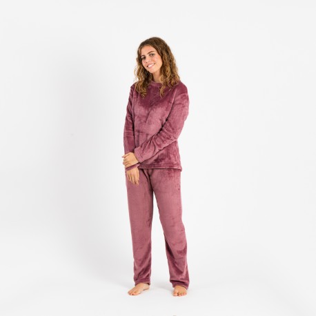 Pigiama velluto tinta unita