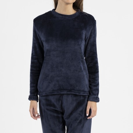 Pigiama velluto tinta unita