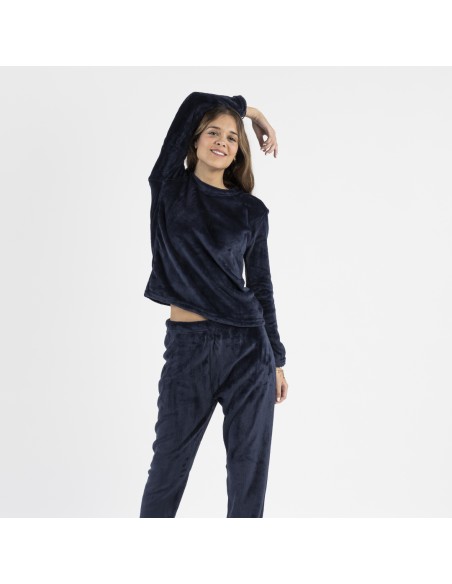 Pigiama velluto tinta unita Pigiama velluto tinta unita