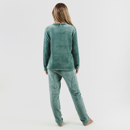 Pigiama velluto tinta unita