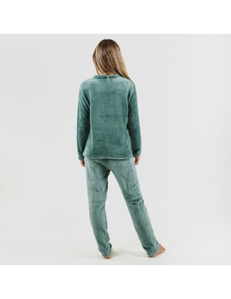 Pigiama velluto tinta unita Pigiama velluto tinta unita