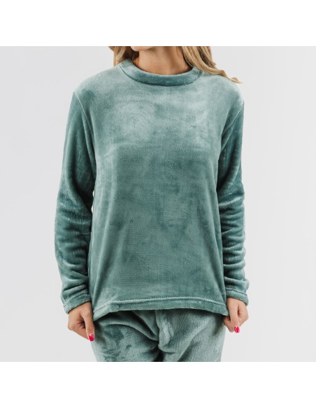 Pigiama velluto tinta unita Pigiama velluto tinta unita