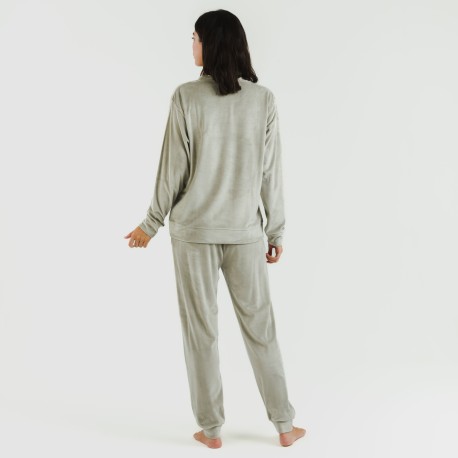 Pigiama lungo Velvet