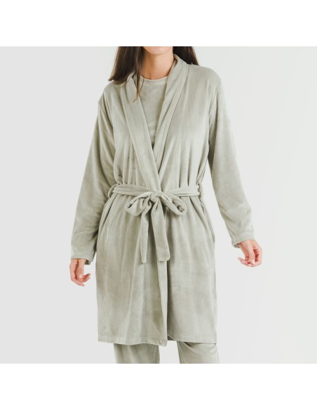 Vestaglia Velvet tinta unita