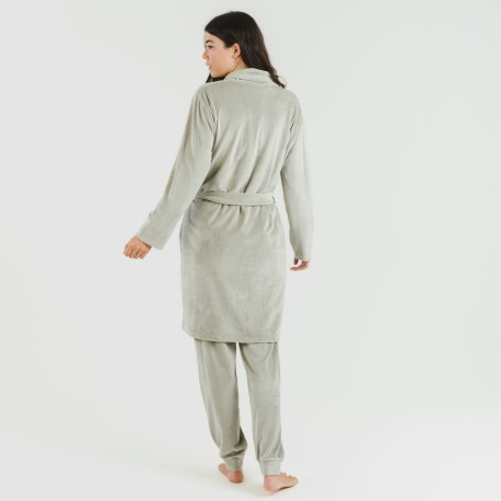 Vestaglia Velvet tinta unita