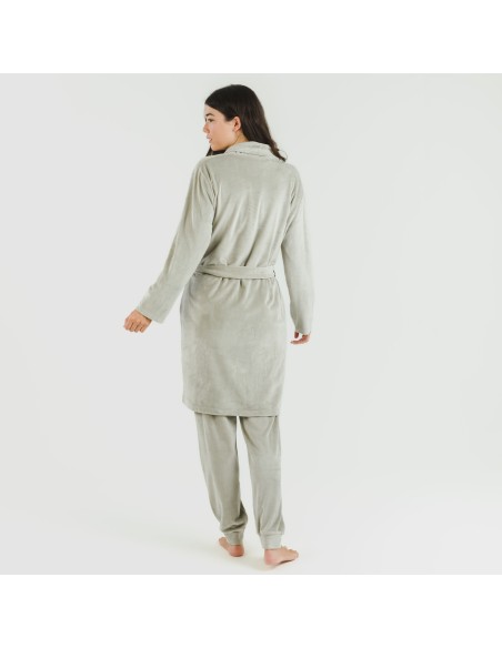 Vestaglia Velvet tinta unita