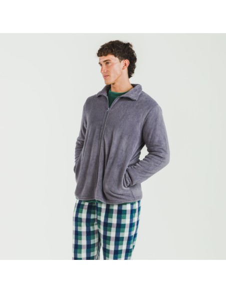 Felpa pile coral uomo Felpa pile coral uomo