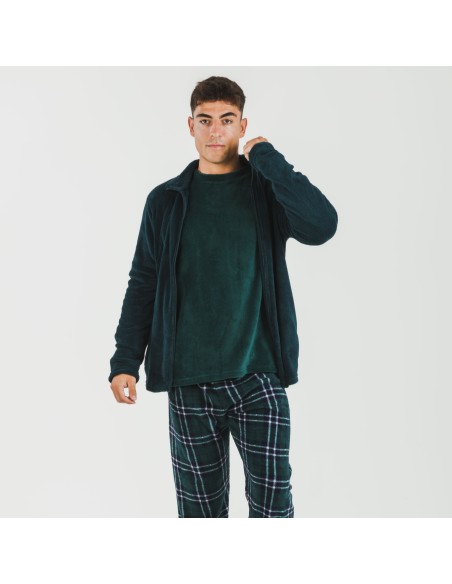 Felpa pile coral uomo Felpa pile coral uomo