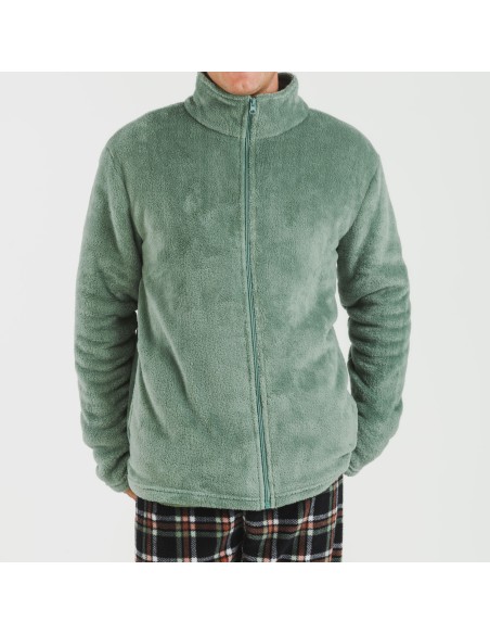 Felpa pile coral uomo Felpa pile coral uomo