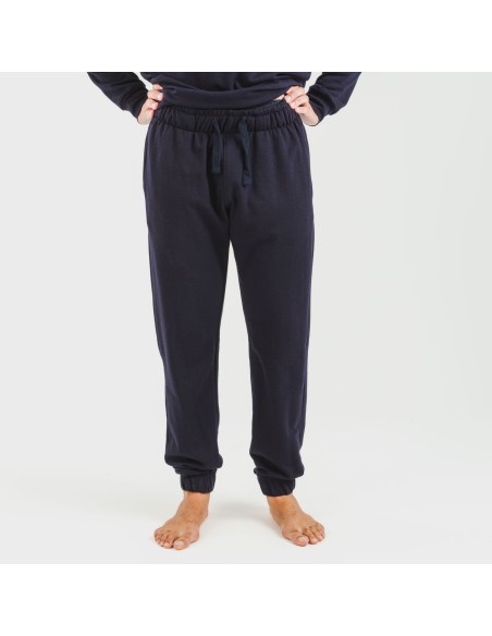 Pantalone sportivo lungo uomo Taglia per pigiami accappatoi e abbigliamento S colore blu navy
