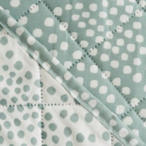 Copriletto bouti Katy verde veronese 2