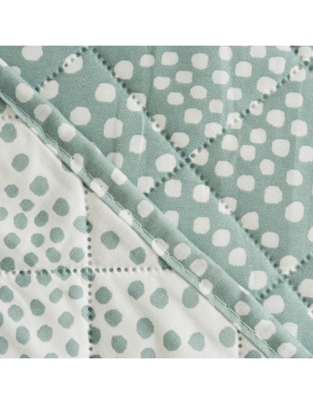 Copriletto bouti Katy verde veronese