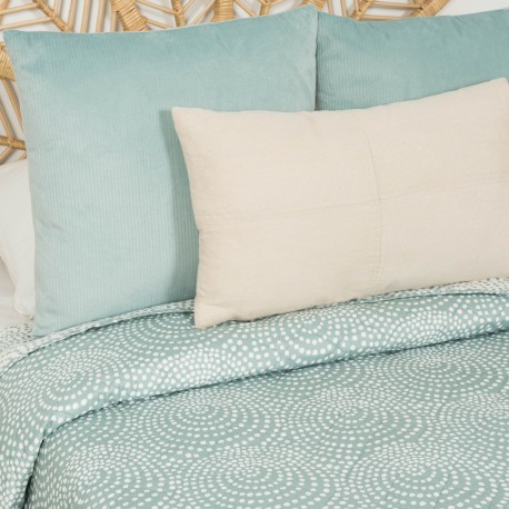 Copriletto bouti Katy verde veronese