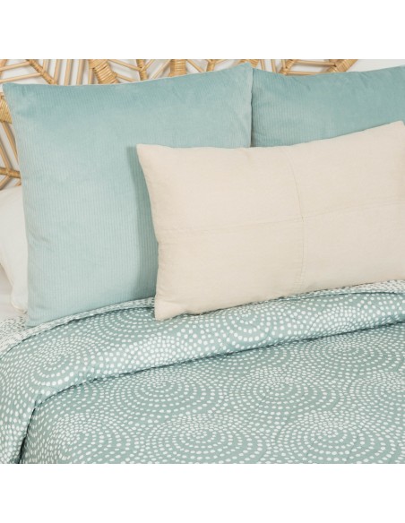 Copriletto bouti Katy verde veronese