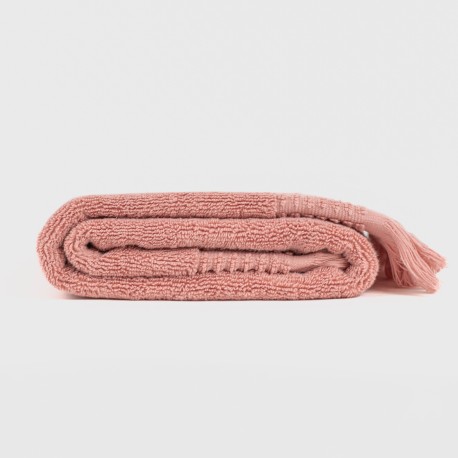 Tappeto bagno con frange 870gr tinta unita