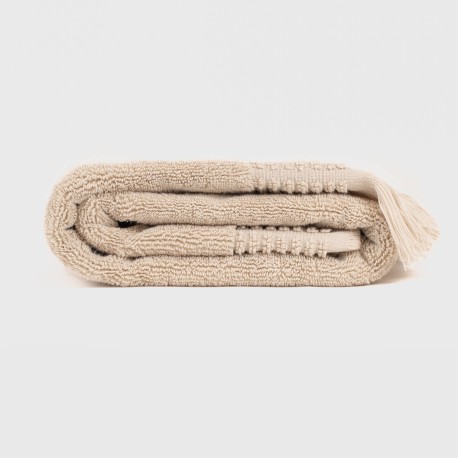 Tappeto bagno con frange 870gr tinta unita