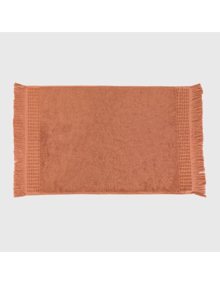 Tappeto bagno con frange 870gr tinta unita Tappeto bagno con frange 870gr tinta unita