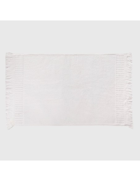 Tappeto bagno con frange 870gr tinta unita Tappeto bagno con frange 870gr tinta unita