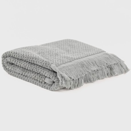 Tappeto bagno Bucle con frange 870gr tinta unita