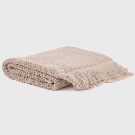 Tappeto bagno Bucle con frange 870gr tinta unita