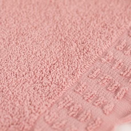 Asciugamano con frange 550gr tinta unita