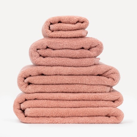 Asciugamano 400gr doppia spugna cipria