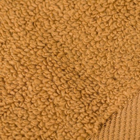 Asciugamano 400gr  doppia spugna ocra