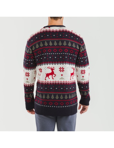 Maglione uomo Kiriko blu navy