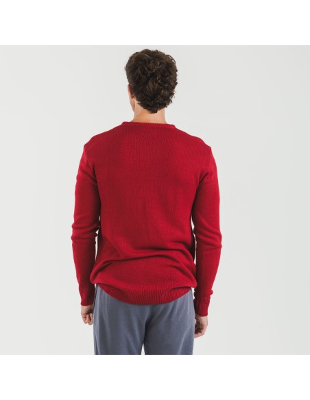 Maglione uomo Rodolfo rosso