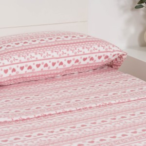 Set di lenzuola termiche Candy malva