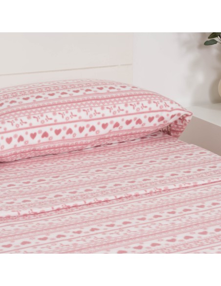 Set di lenzuola termiche Candy malva