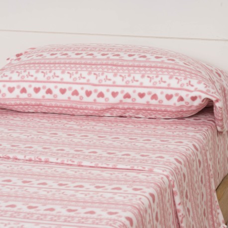 Set di lenzuola termiche Candy malva