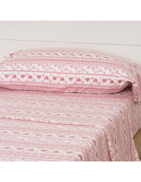 Set di lenzuola termiche Candy malva