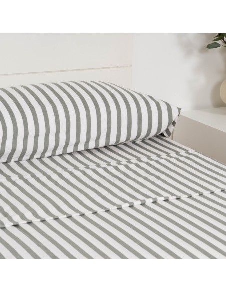 Set di lenzuola flanella Raya Aviles verde militare