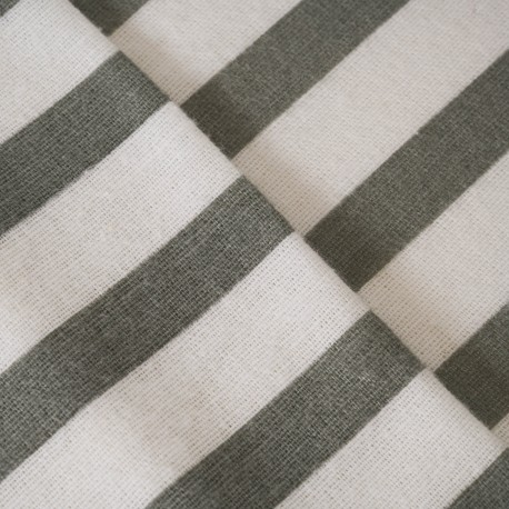 Set di lenzuola flanella Raya Aviles verde militare