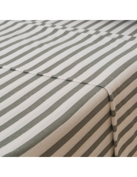 Set di lenzuola flanella Raya Aviles verde militare