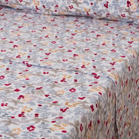 Set di lenzuola flanella Viena indaco