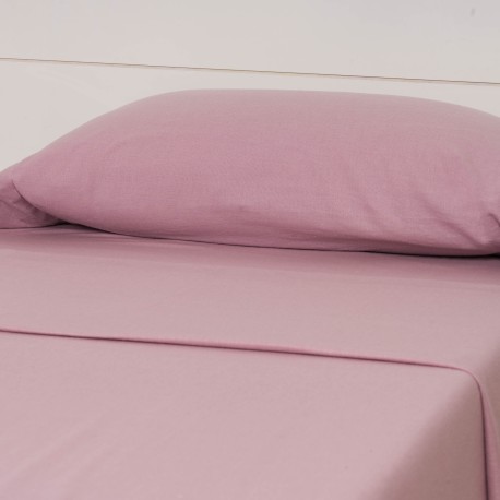 Set di lenzuola flanella tinta unita