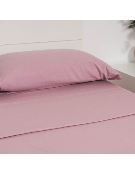 Set di lenzuola flanella tinta unita