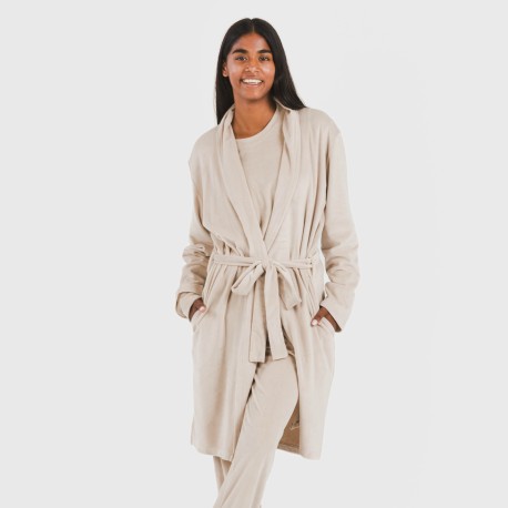 Vestaglia Velvet tinta unita