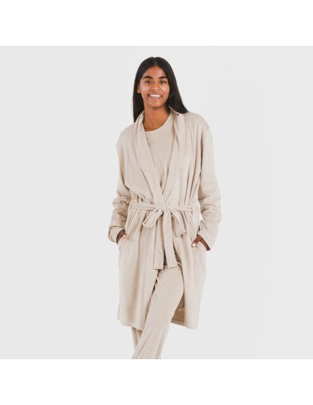 Vestaglia Velvet tinta unita