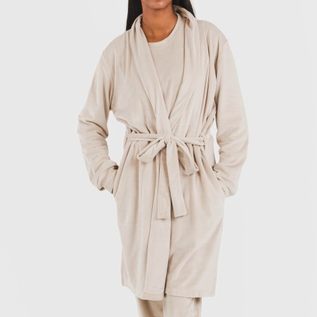 Vestaglia Velvet tinta unita