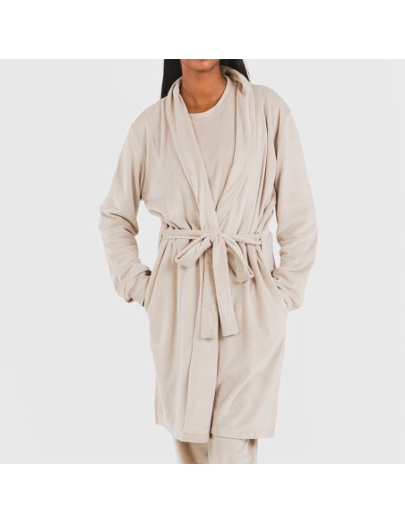 Vestaglia Velvet tinta unita