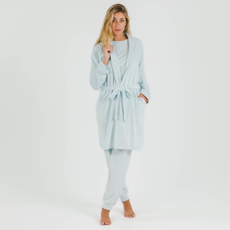 Vestaglia Velvet tinta unita